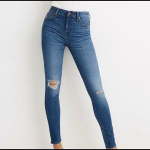 Madewell 9” High Rise Skinny Cropped Jeans